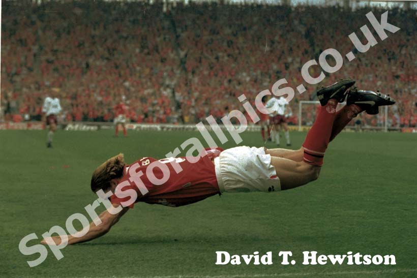 Northern Sports Photographer Award winning photograph of Mikkel Beck after scoring for Middlesbrough. Photo: David T. Hewitson/Sports for All Pics/EMPICS Sports Agency